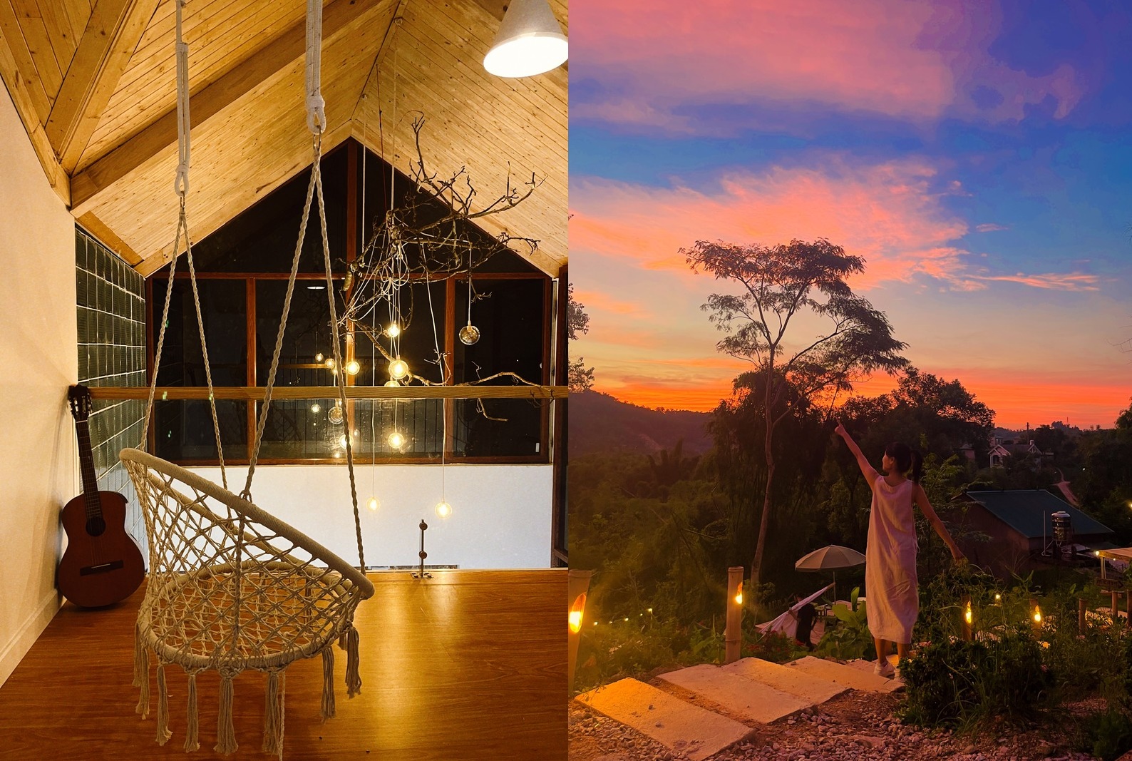 Cô gái về quê dựng ngôi nhà gỗ cheo leo bên sườn núi đẹp mê hồn - ảnh 10