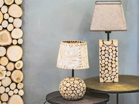 Đèn Ngủ Hoa Gỗ